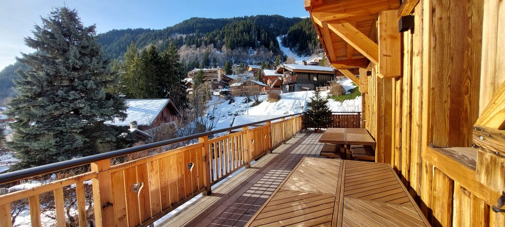 Terrasse avec vue sublime