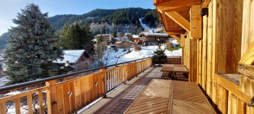 Terrasse avec vue sublime
