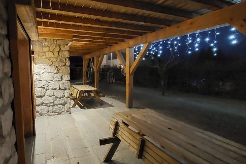 Terrasse extérieure rez-de-jardin